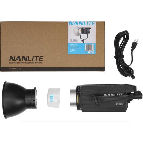 Nanlite FS - 300B Bi - Color LED Monolight - B&C Camera