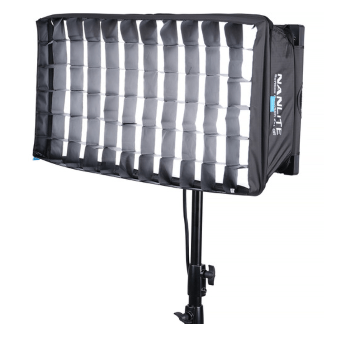 Nanlite PavoSlim 120B Bi - Color LED Panel with Quick - Open Softbox - B&C Camera