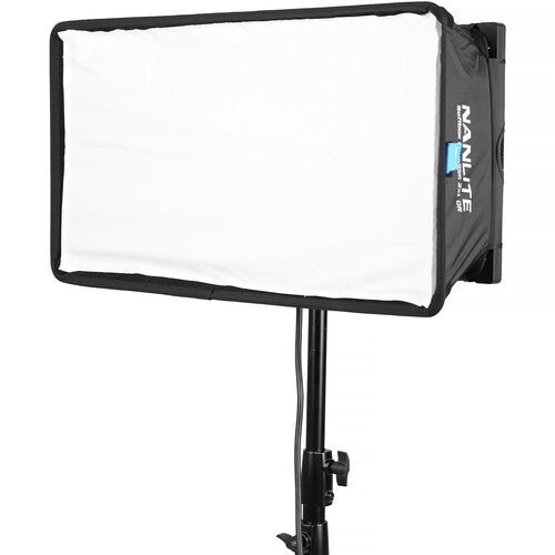 Nanlite PavoSlim 120B Bi - Color LED Panel with Quick - Open Softbox - B&C Camera