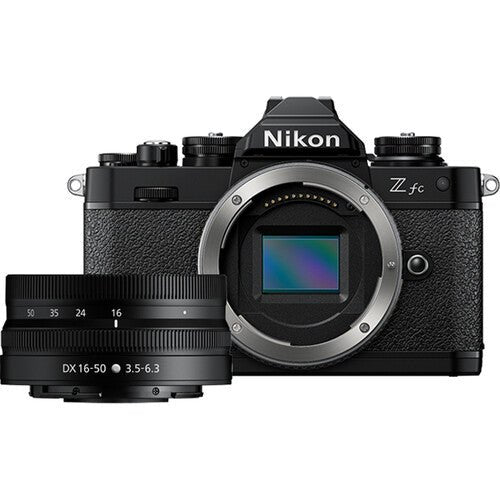 Shop Nikon Z fc 16-50mm Kit in Solid Black by Nikon at B&C Camera