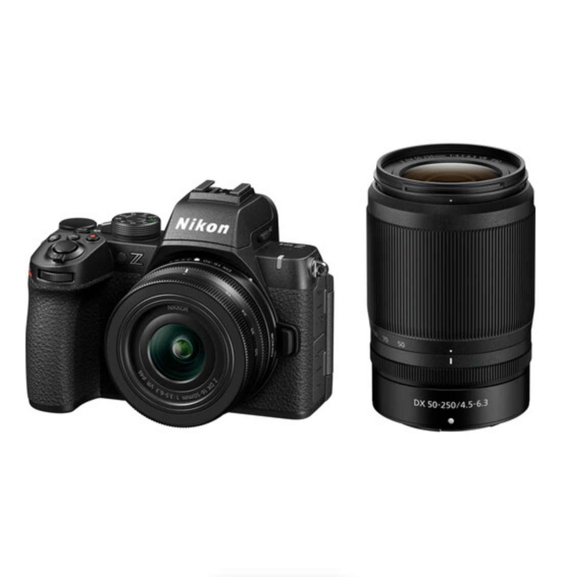 Nikon Z50 II Mirrorless Camera with 16 - 50mm & 50 - 250mm Lenses - B&C Camera