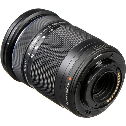 Olympus M.Zuiko Digital ED 40 - 150mm f/4.0 - 5.6 R Lens (Black) - B&C Camera