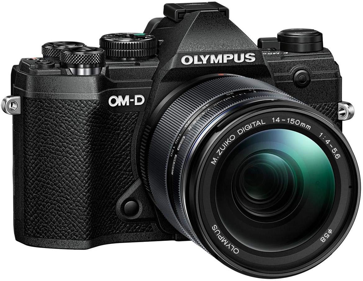 Olympus OM - D E - M5 Mark III Mirrorless Digital Camera with 14 - 150mm Lens (Black) - B&C Camera