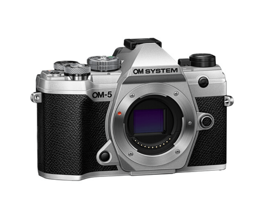 OM SYSTEM OM - 5 Mirrorless Camera (Silver) - B&C Camera