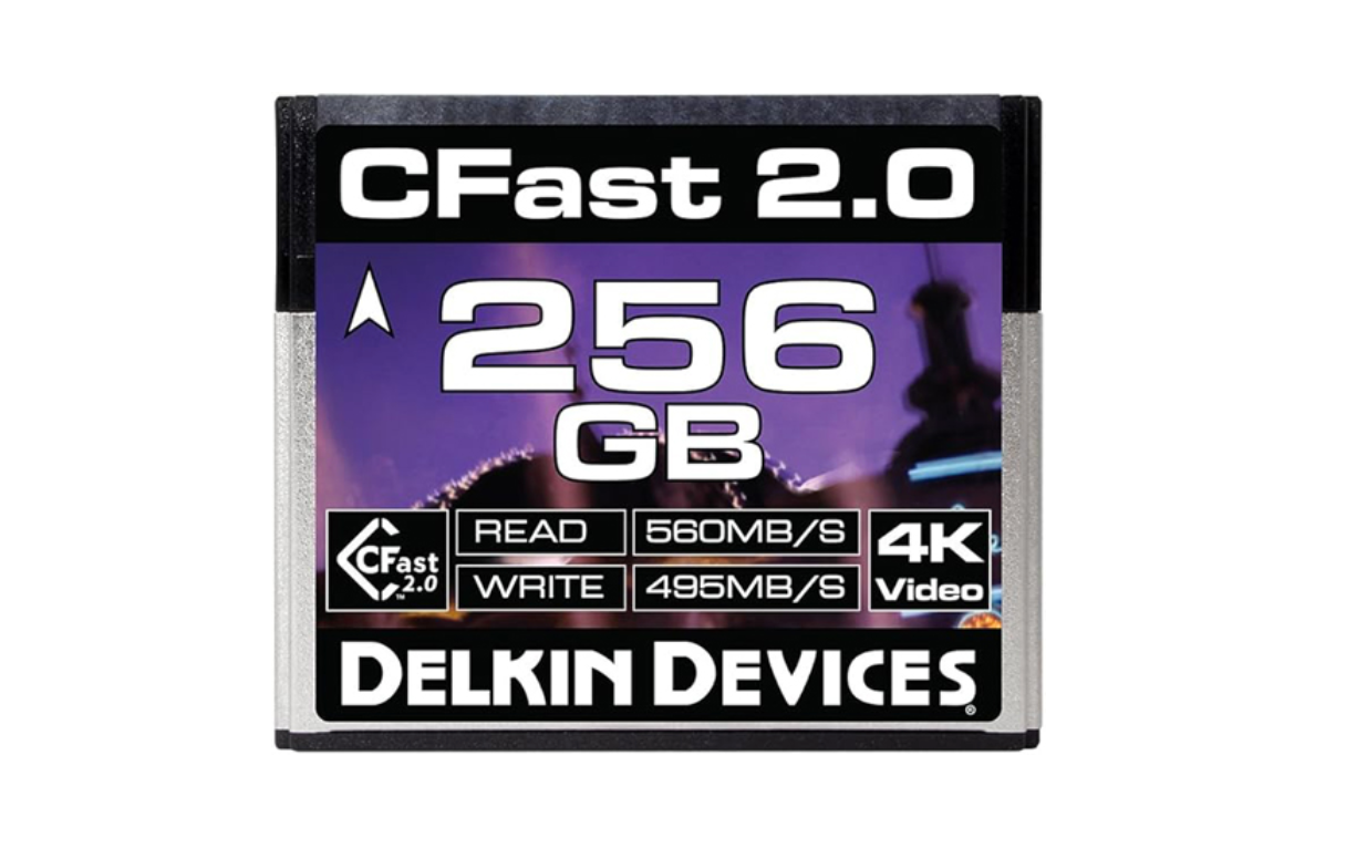 Shop DELKIN 256GB CFAST 2.0 VPG130 MEMORY CARD by Delkin at B&C Camera