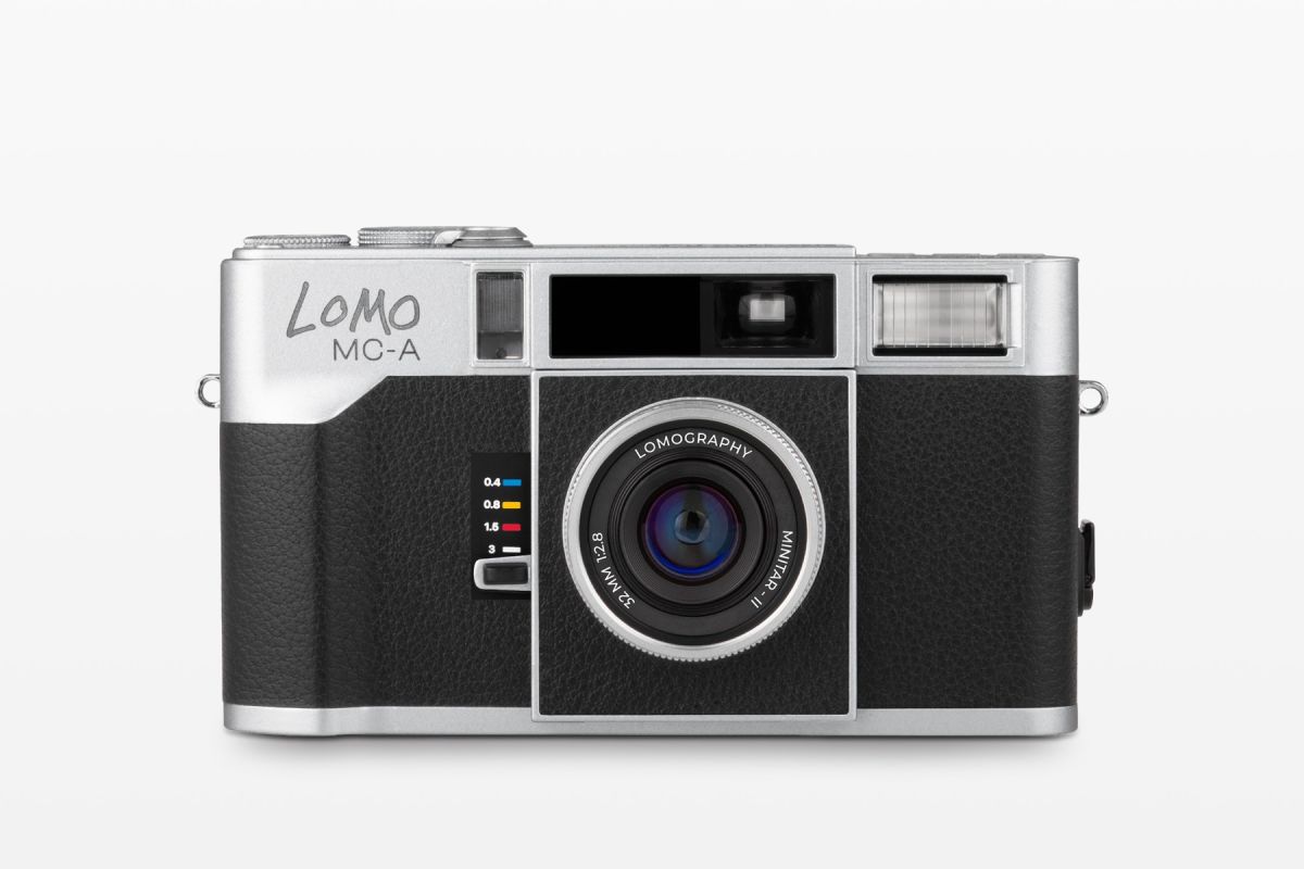 Lomography Lomo MC-A 35 mm Film Camera Silver