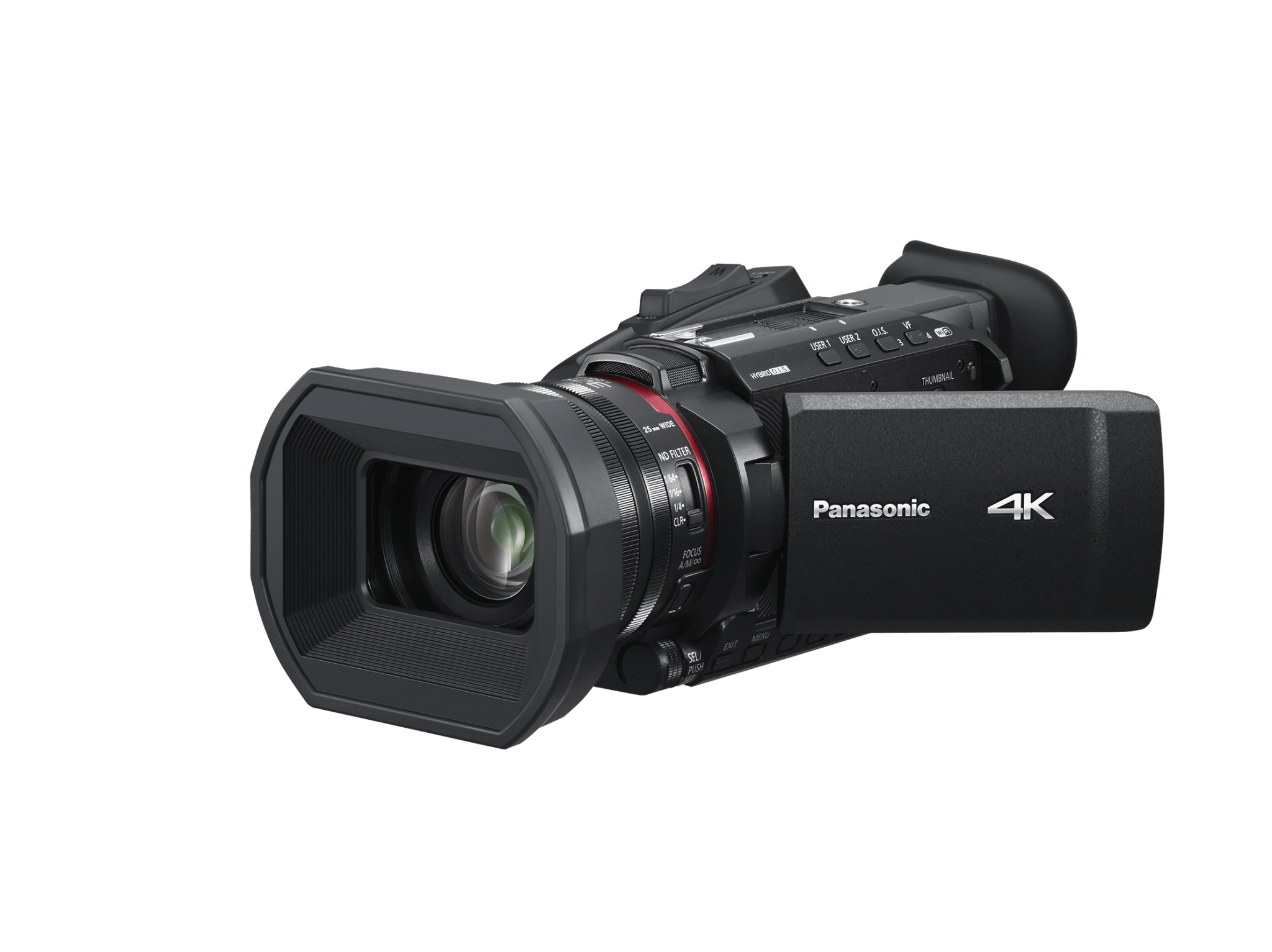 Panasonic HC-X1600 UHD 4K HDMI Camcorder with 24x Zoom Panasonic HC-X1600 UHD 4K HDMI Camcorder with 24x Zoom