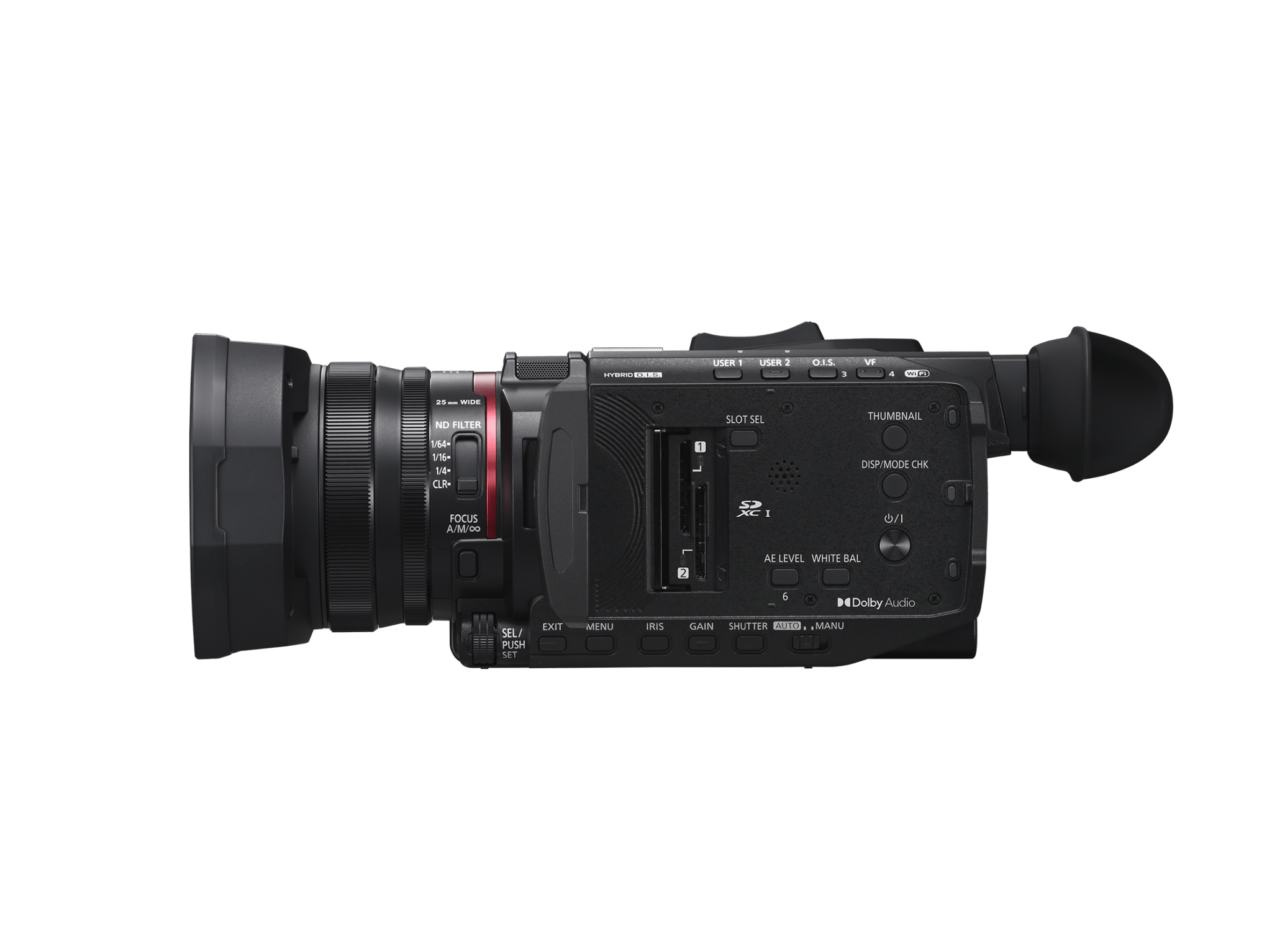 Panasonic HC - X1600 UHD 4K HDMI Camcorder with 24x Zoom - B&C Camera