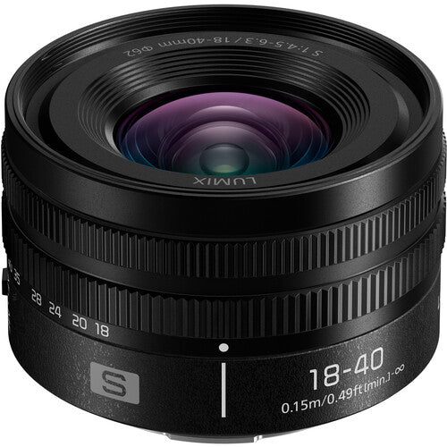 Panasonic LUMIX S 18 - 40mm f/4.5 - 6.3 Lens - B&C Camera