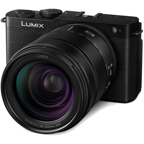 Panasonic Lumix S9 Mirrorless Camera with 28 - 200mm f/4 - 7.1 Lens (Black) - B&C Camera