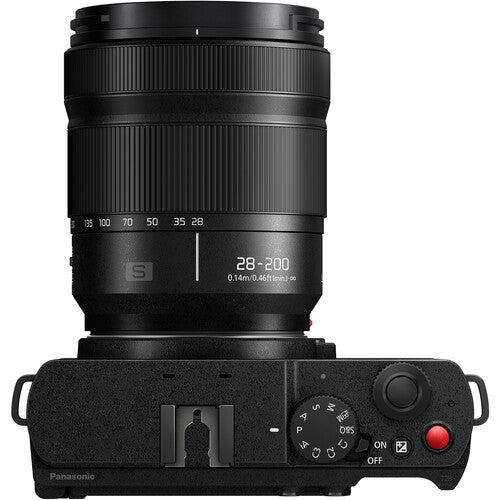 Panasonic Lumix S9 Mirrorless Camera with 28 - 200mm f/4 - 7.1 Lens (Black) - B&C Camera