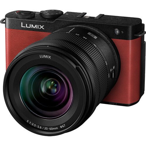 Panasonic Lumix S9 Mirrorless Camera with S 20-60mm f/3.5-5.6 Lens (Crimson Red) - B&C Camera