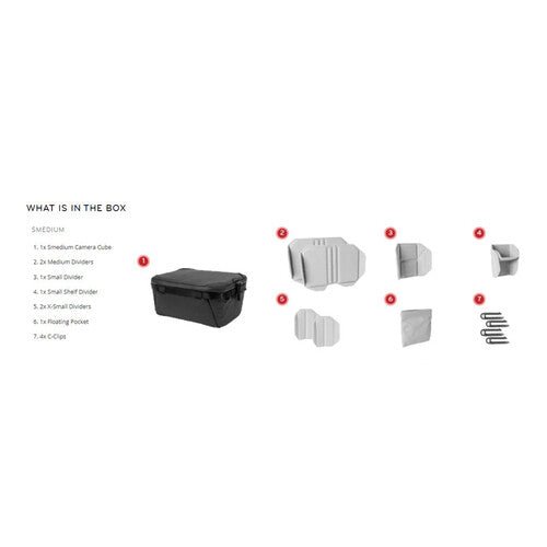 Peak Design Camera Cube V2 (Black, Small/Medium) - B&C Camera