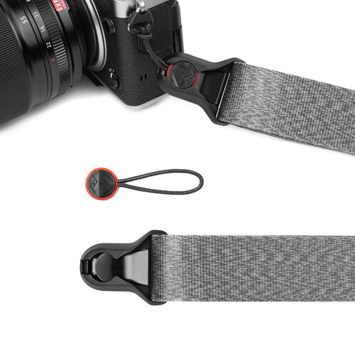 Shop Peak Design Slide Lite Camera Strap (Ash Gray) by Peak Design at B&C Camera