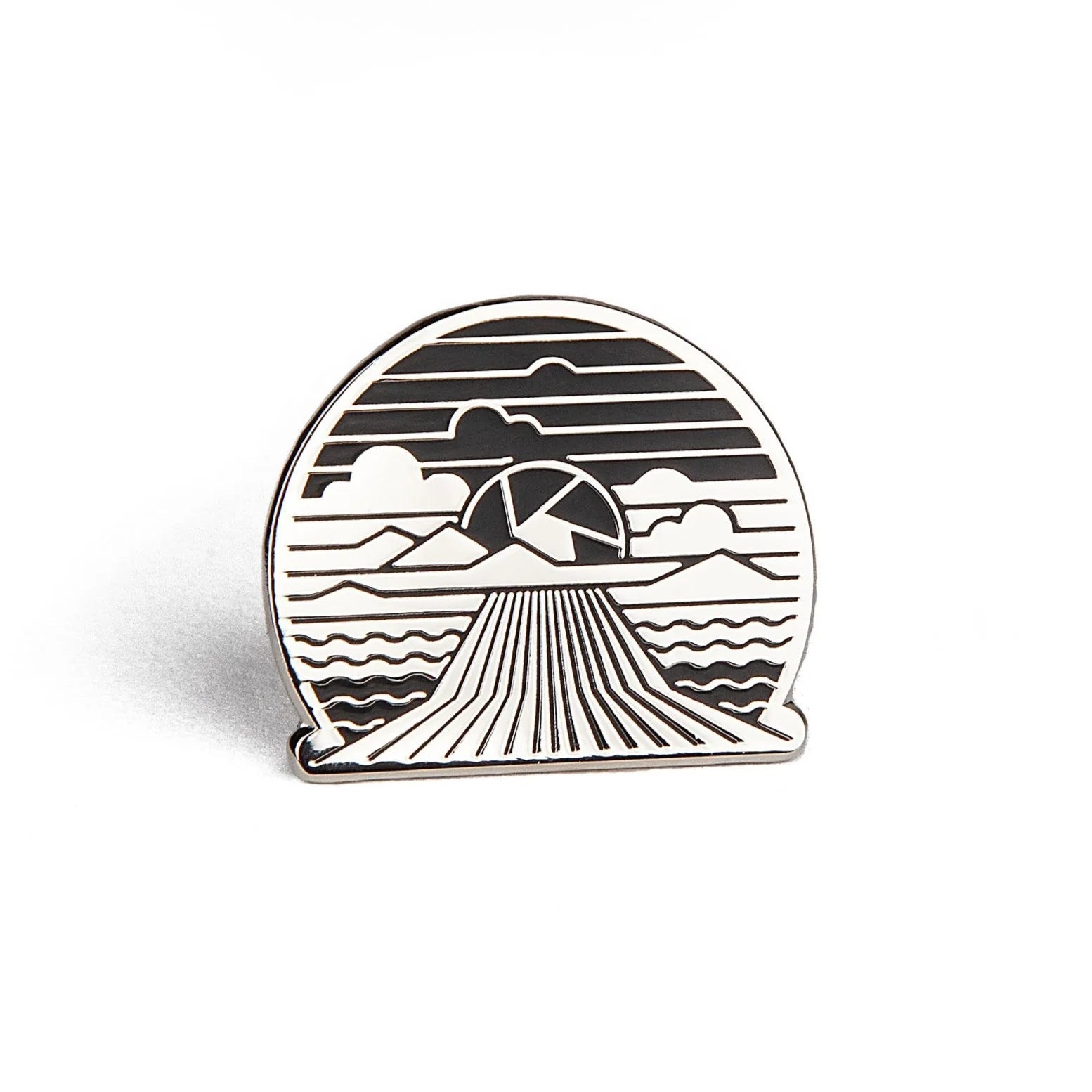 Photogenic Supply Co. Enamel Pin - Aperture Adventure (Silver) - B&C Camera