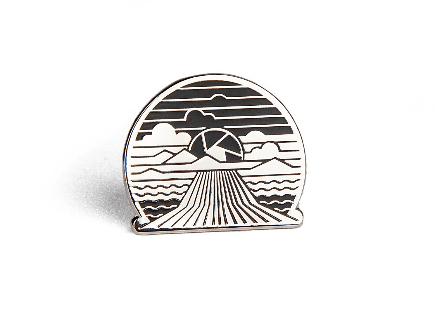 Photogenic Supply Co. Enamel Pin - Aperture Adventure (Silver) - B&C Camera