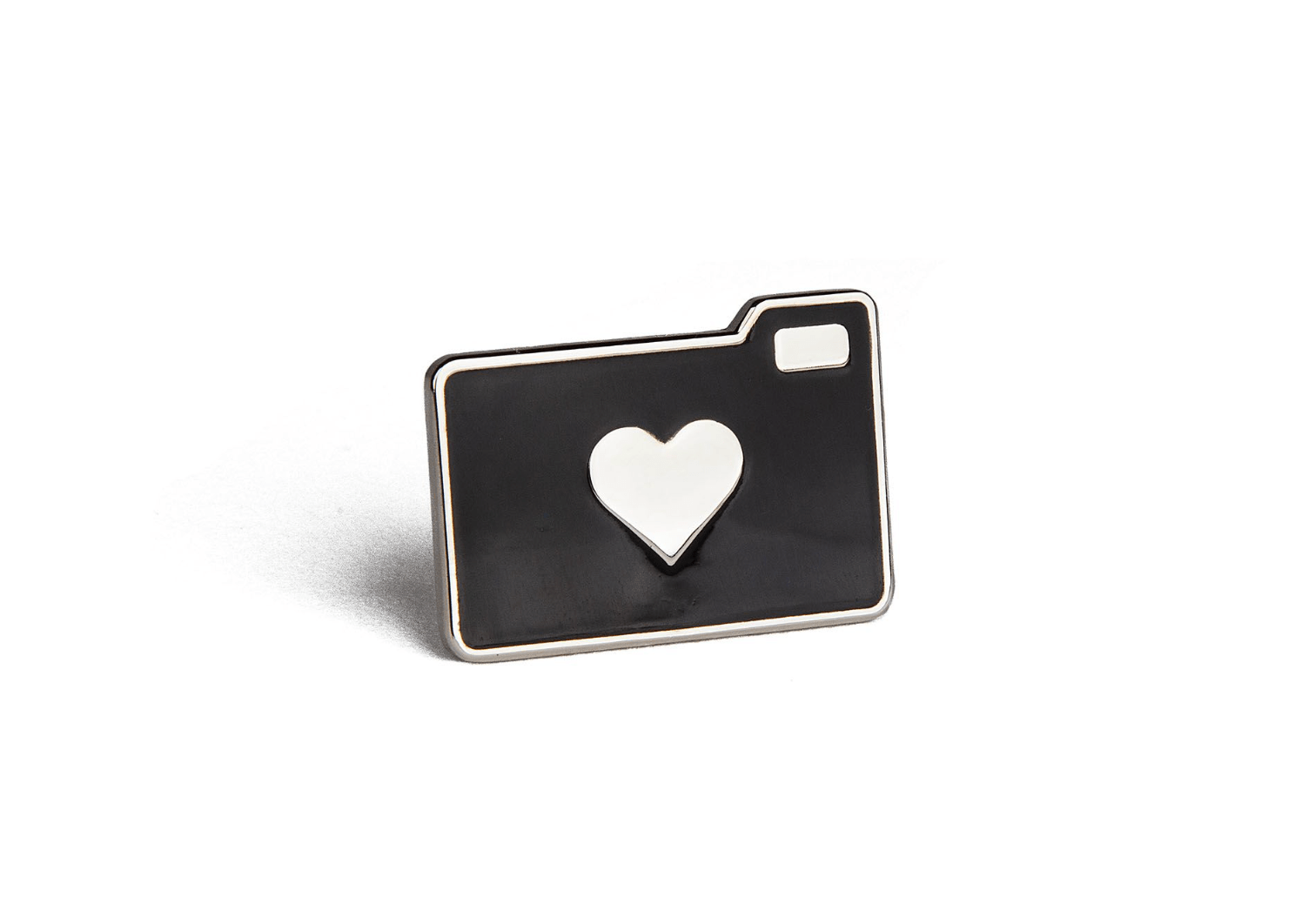 Photogenic Supply Co. Enamel Pin - Photo Love (Silver) - B&C Camera