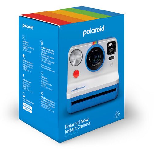 Polaroid Now Generation 2 i - Type Instant Camera (Blue) - B&C Camera