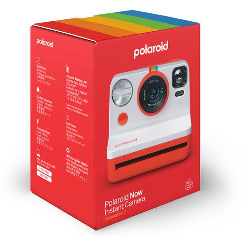 Polaroid Now Generation 2 i - Type Instant Camera (Red) - B&C Camera