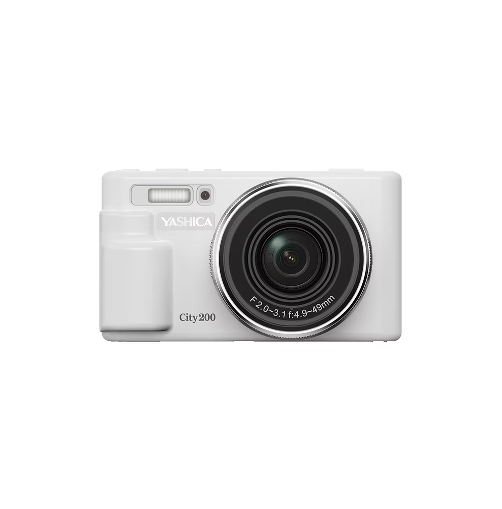 Shop YASHICA City 200 Digital Camera (White) by Yashica at B&C Camera