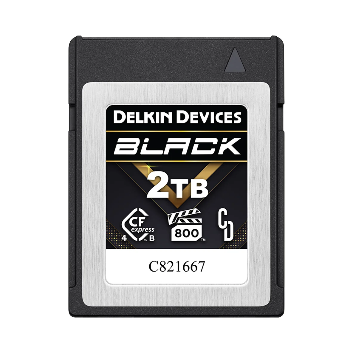 Delkin Devices 2TB BLACK CFexpress Type B 4.0 VPG800 Memory Card