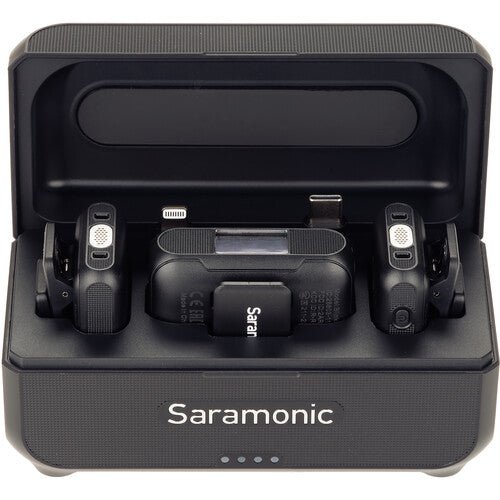 Saramonic Blink 500 B2+ 2-Person Wireless Clip-On Microphone System for Cameras and Mobile Devices (2.4 GHz) - B&C Camera