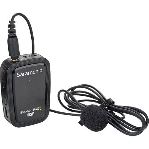 Saramonic Blink 500 ProX B2R 2-Person Digital Camera-Mount Wireless Omni Lavalier Microphone System (Black, 2.4 GHz) - B&C Camera