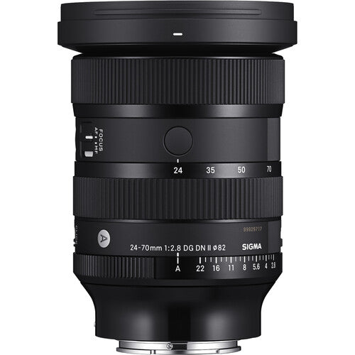 SIGMA 24-70mm F2.8 DG DN [ソニーE用] Sigma 24-70mm f/2.8 DG DN II Art Lens (Sony E) by Sigma at