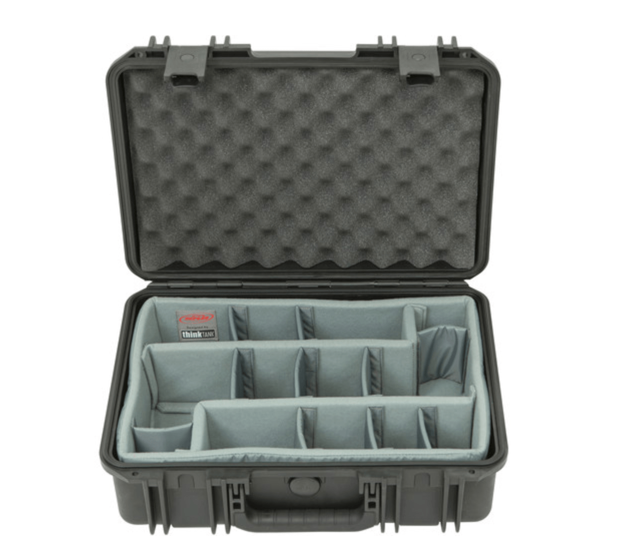 SKB iSeries 1711 - 6 Case with Think Tank Photo Dividers & Lid Foam (Black) - B&C Camera