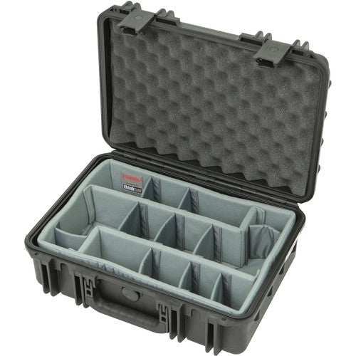 SKB iSeries 1711 - 6 Case with Think Tank Photo Dividers & Lid Foam (Black) - B&C Camera