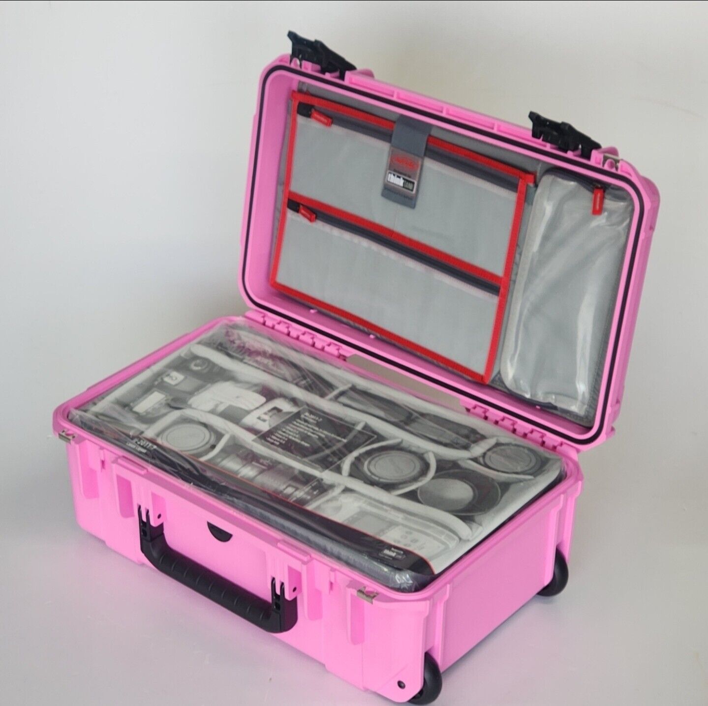 SKB iSeries Pink 3i - 2011 - 7 Case w/TT Dividers and Lid Organizer - B&C Camera