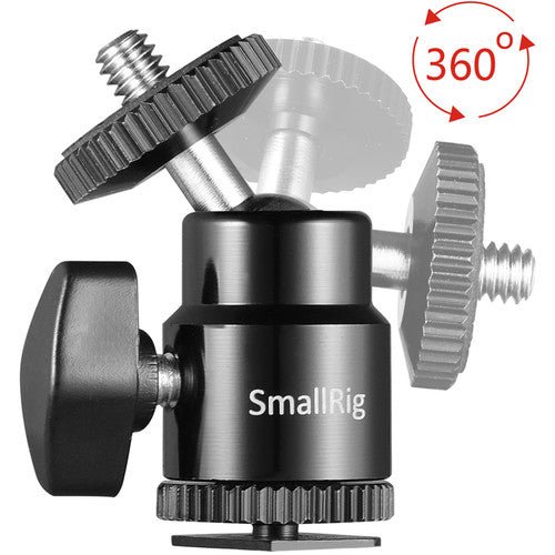 SmallRig 1/4" Camera Hot shoe Mount with Additional 1/4" Screw (2pcs Pack)2059 - B&C Camera