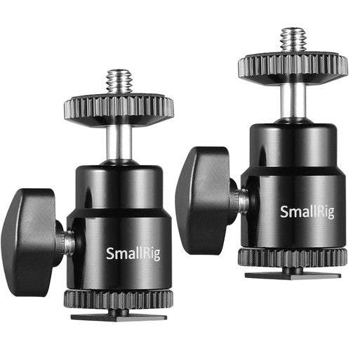 SmallRig 1/4" Camera Hot shoe Mount with Additional 1/4" Screw (2pcs Pack)2059 - B&C Camera