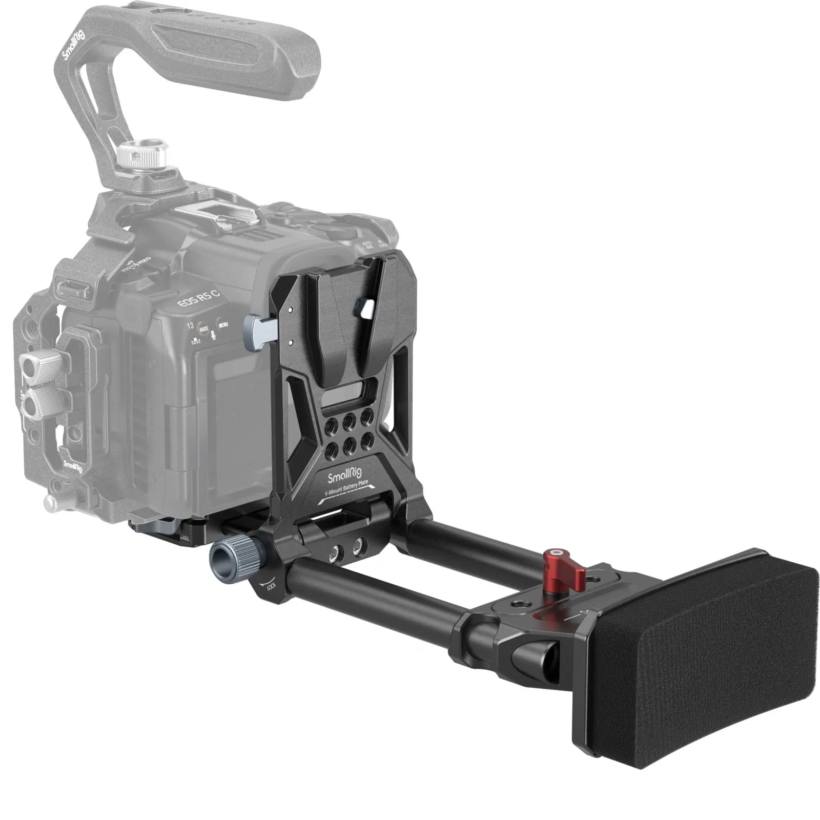 SmallRig Advanced Compact V-Mount Battery Mounting System - B&C Camera