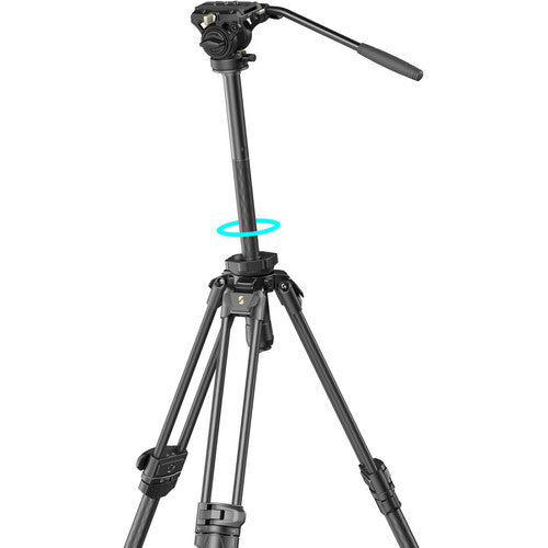 SmallRig Lightweight Video Carbon Fiber Tripod Kit AD - 50 - B&C Camera