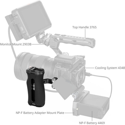 SmallRig mini Side Handle with 1/4" - 20 Screws - B&C Camera