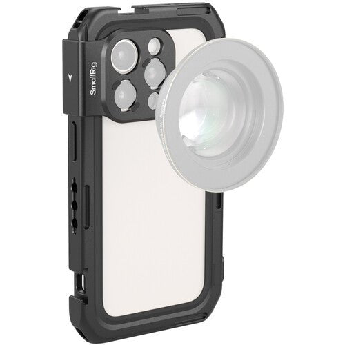 Shop SmallRig Mobile Video Cage Basic Edition for iPhone 16 Pro Max by SmallRig at B&C Camera