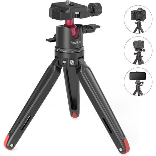 SmallRig Tabletop Mini Tripod with Panoramic Ball Head - B&C Camera