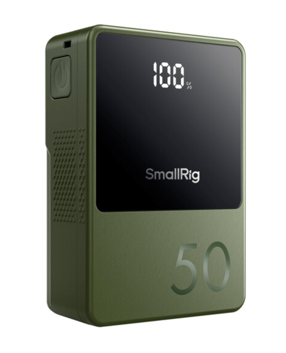 SmallRig VB50 Mini V - Mount Battery (50Wh, Green) - B&C Camera