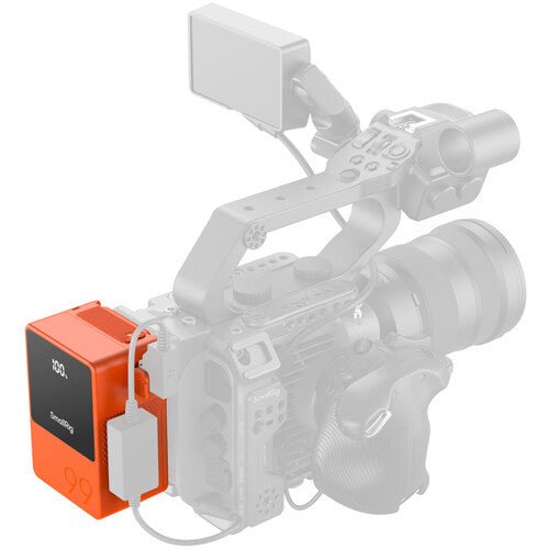 SmallRig VB99 Mini V-Mount Battery (99Wh, Orange) SmallRig VB99 Mini V-Mount Battery (99Wh, Orange)