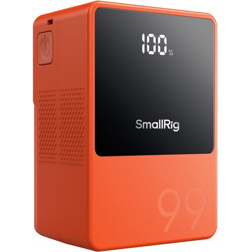 Shop SmallRig VB99 Mini V-Mount Battery (99Wh, Orange) by SmallRig at B&C Camera