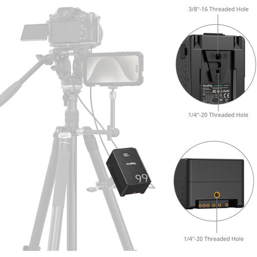 SmallRig VB99 SE Mini V Mount Battery - B&C Camera