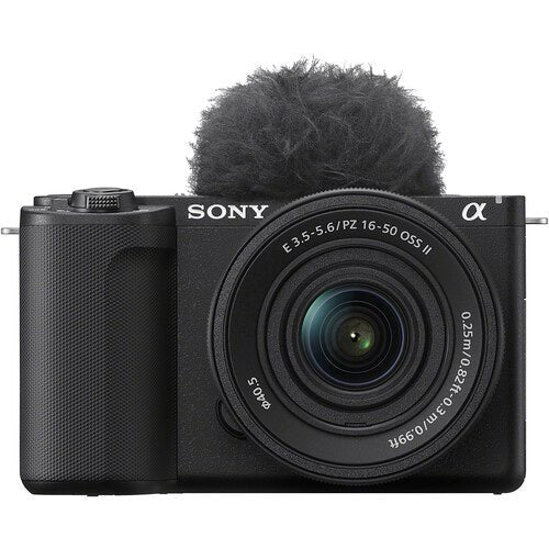 Sony ZV - E10 II Mirrorless Camera with 16 - 50mm Lens (Black) - B&C Camera