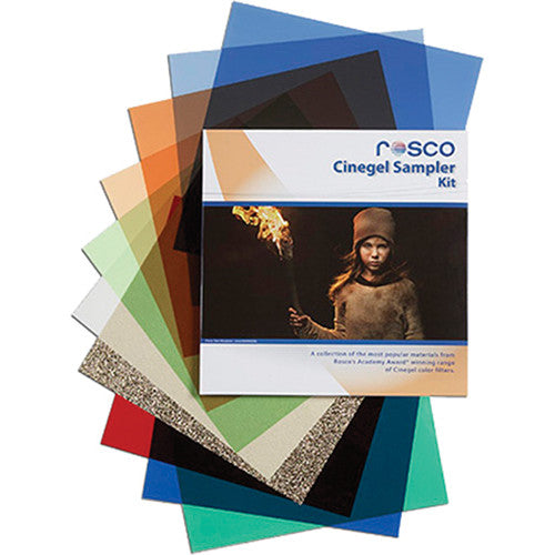 Shop Rosco Cinegel Sampler Filter Kit (12 x 12") by Rosco at B&C Camera