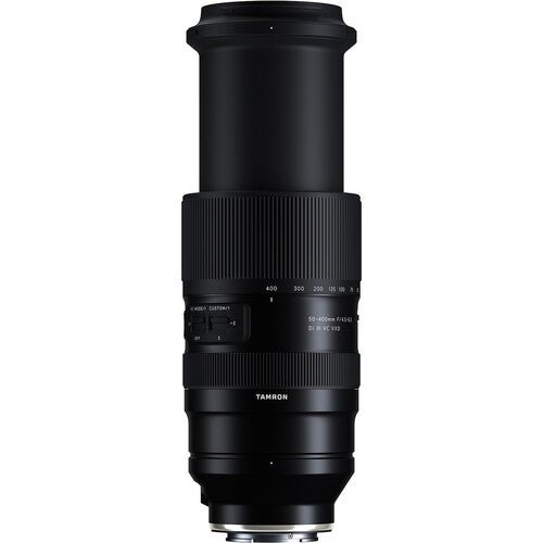 Tamron 50 - 400mm f/4.5 - 6.3 Di III VC VXD Lens for Sony E - B&C Camera