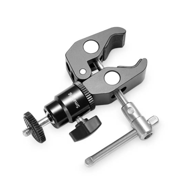 SmallRig Clamp Mount V1 w/ Ball Head Mount and CoolClamp