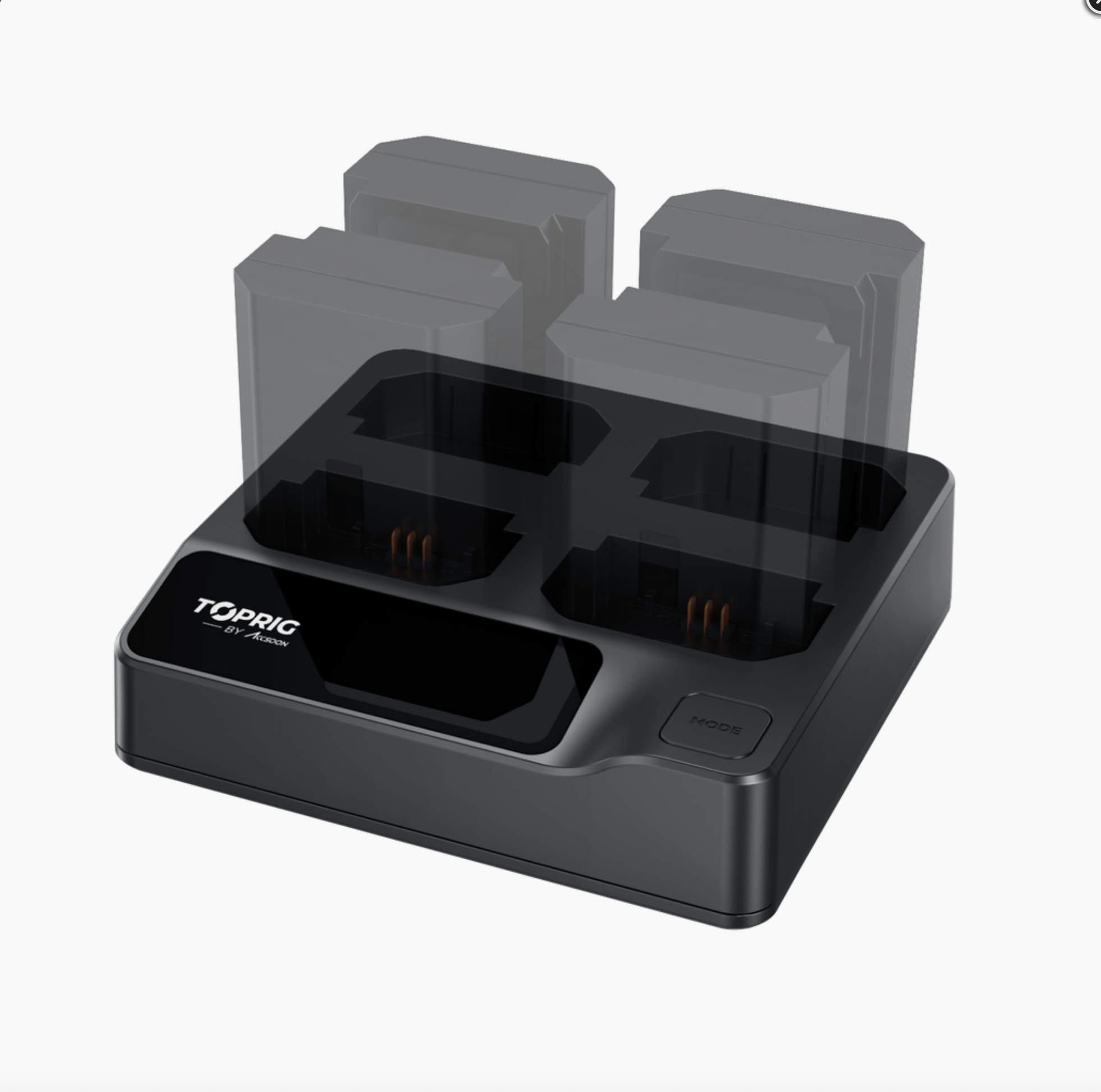 Shop Accsoon TopRig 100W 4-Bay NP-FZ100 Fast Charger by Accsoon at B&C Camera