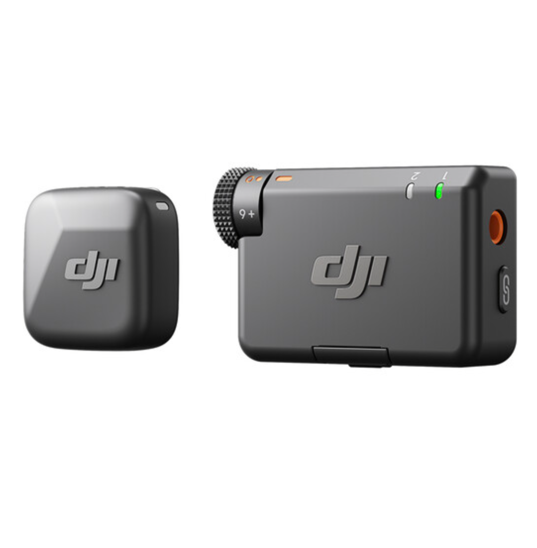 Shop DJI Mic Mini Compact Wireless Microphone System for Camera & Smartphone (2.4 GHz) by DJI at B&C Camera