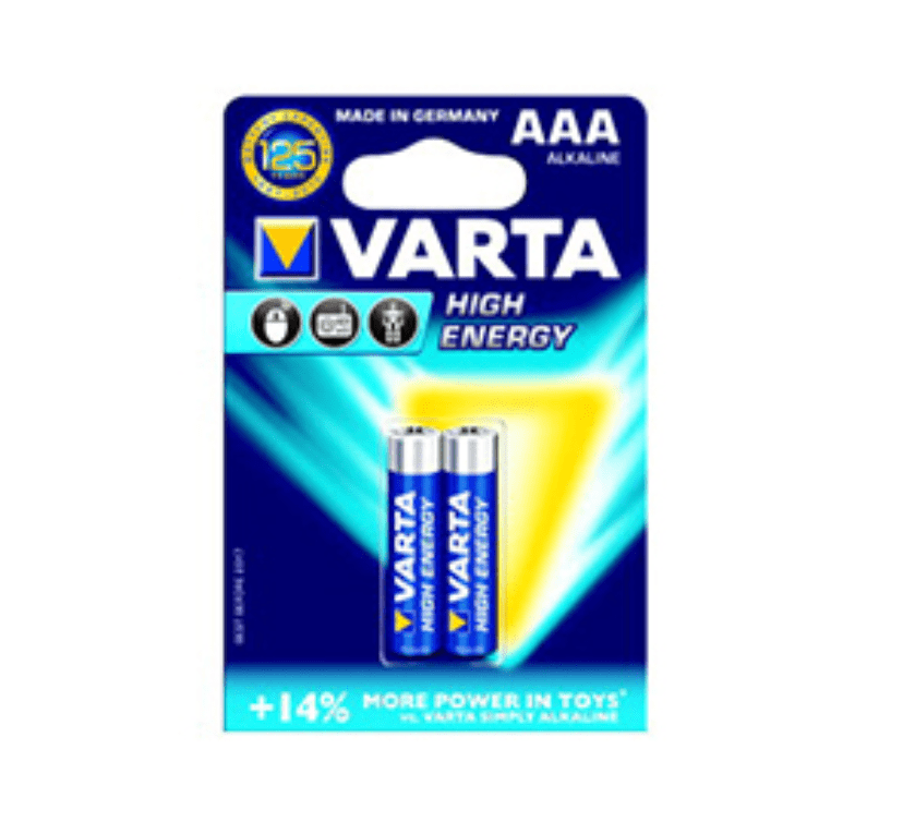 Varta AAA High Energy 2pk - B&C Camera