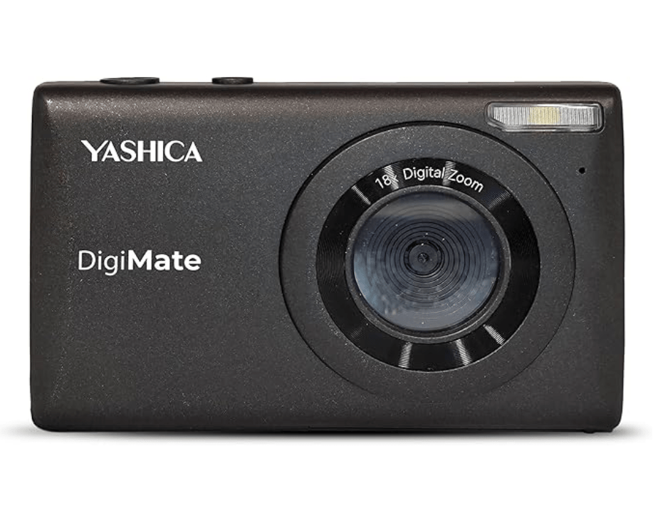 YASHICA DigiMate Digital Camera (Black) - B&C Camera